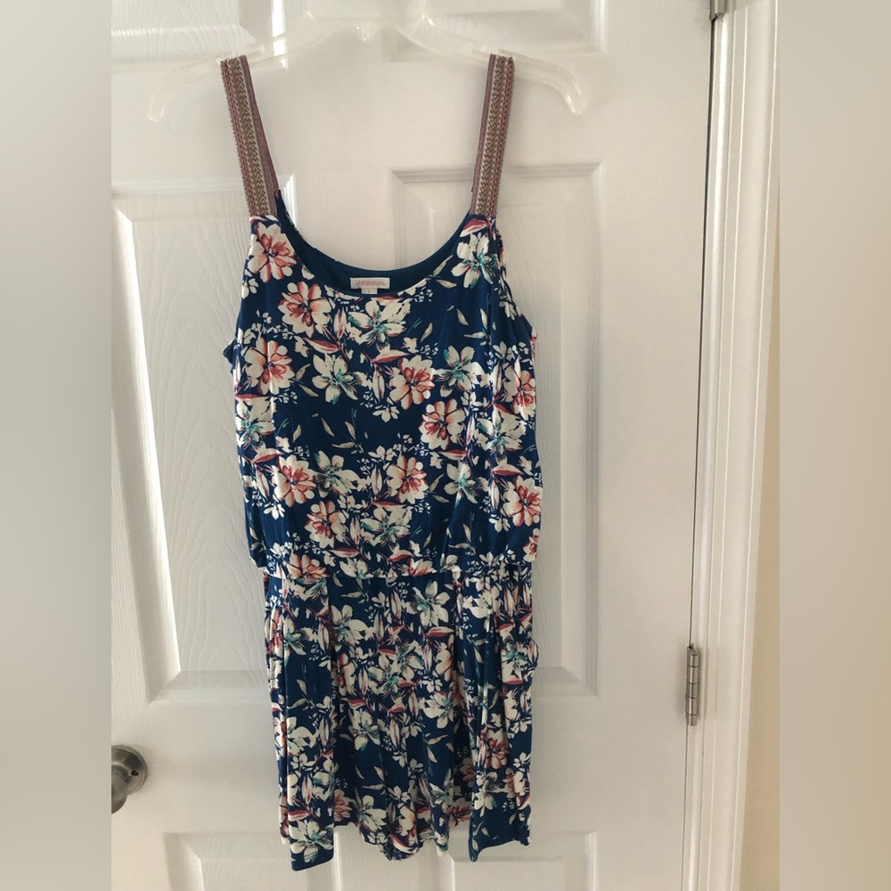 Xhilaration Floral Romper